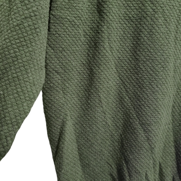 Waffle-knit cotton sweater, unisex M (Mens) or L (Womens) - Picture 3 of 6